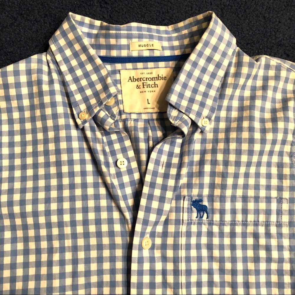 Men’s Abercrombie & Fitch button down shirt